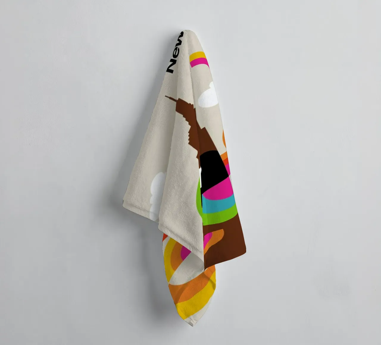New York 82 towel by Bo Lundberg