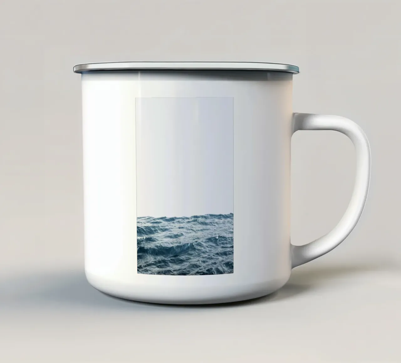 Oceano 06 tazza in smalto da amini54