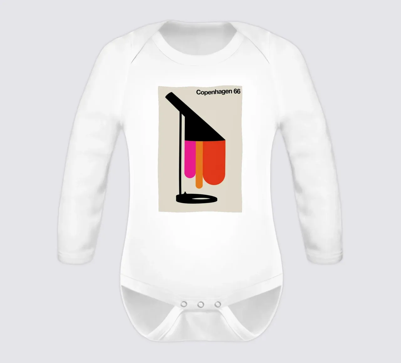Copenhagen 66 Langarm Babybody von Bo Lundberg