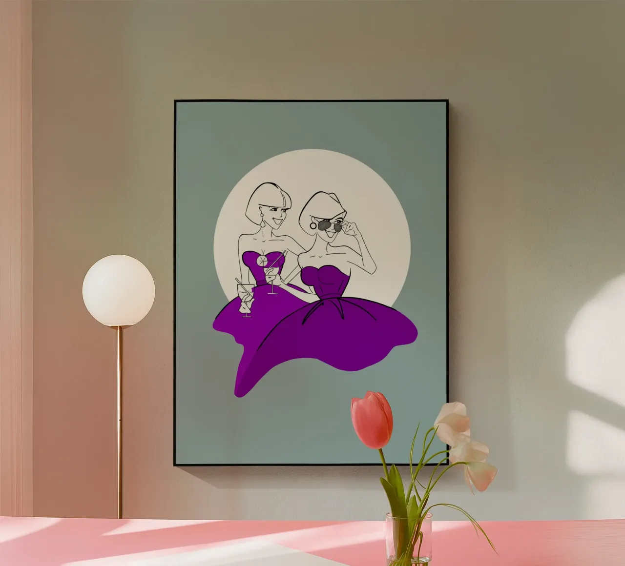 Girlfriends plexiglass da Kate Westworth