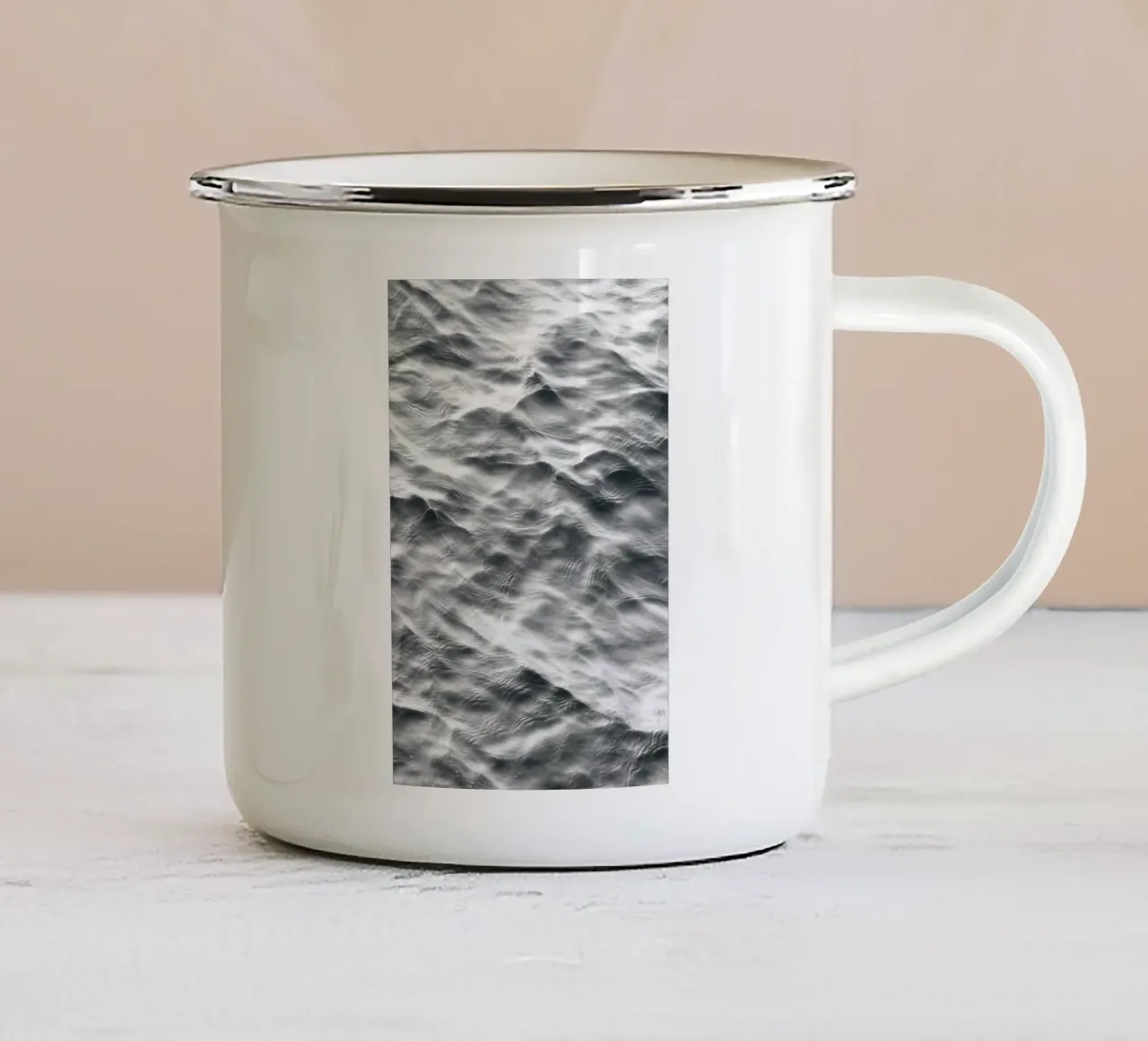 Oceano 24 tazza in smalto da amini54