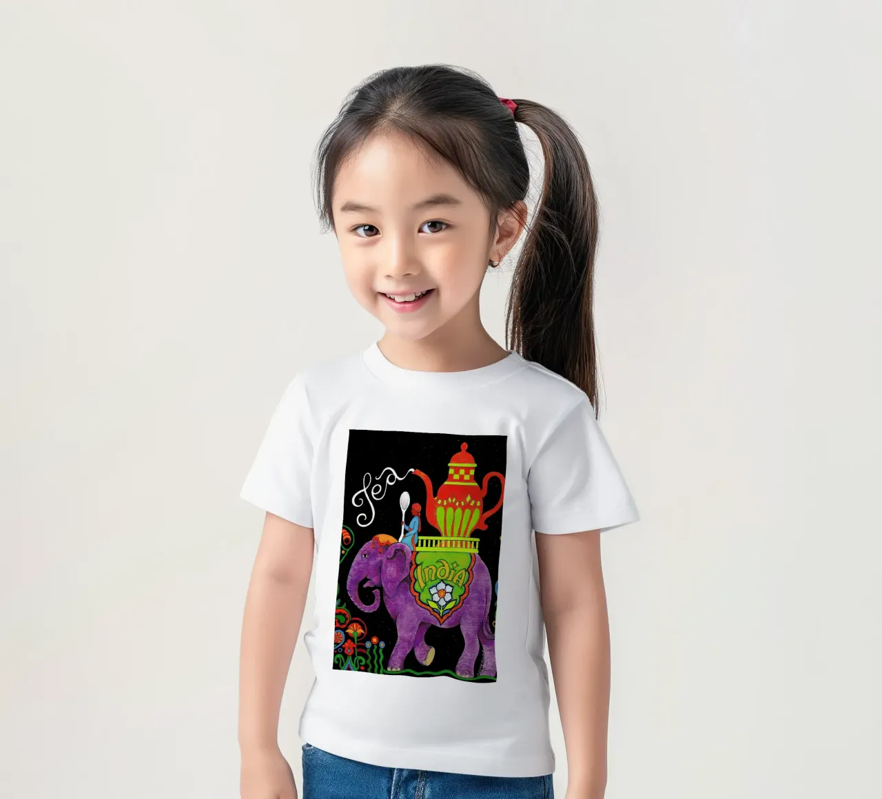 India t-shirt bambini da Simboli Design