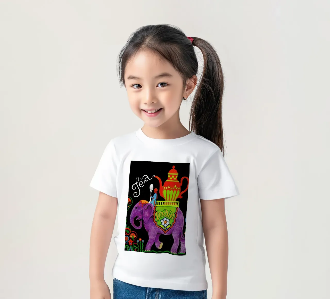 India t-shirt bambini da Simboli Design