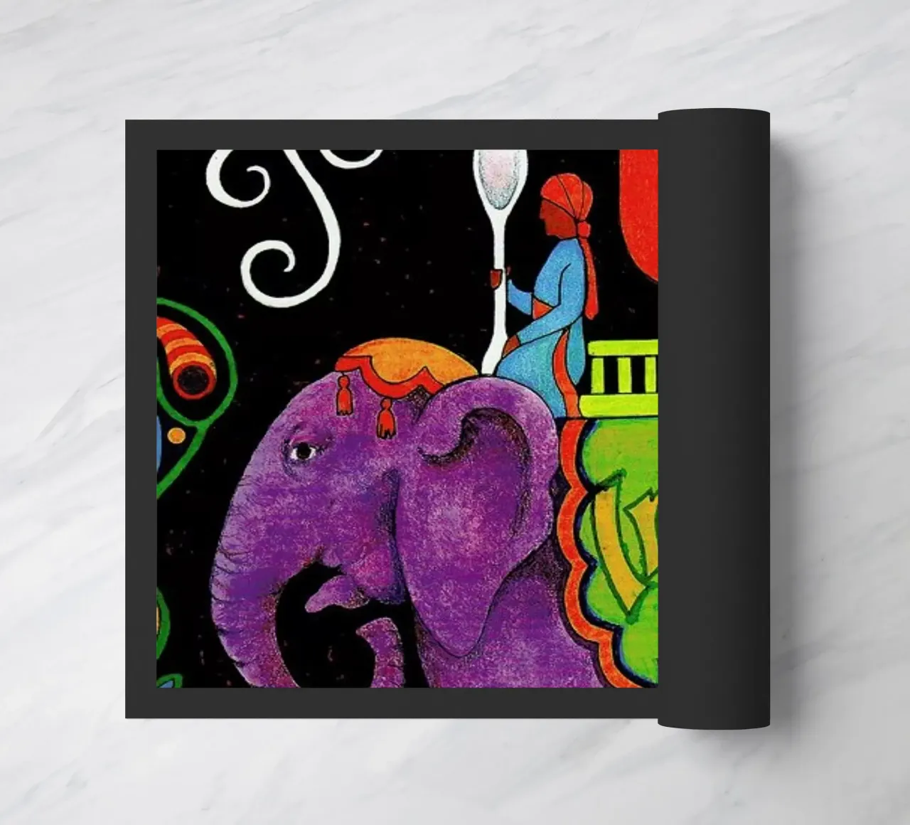 India doormat by Simboli Design