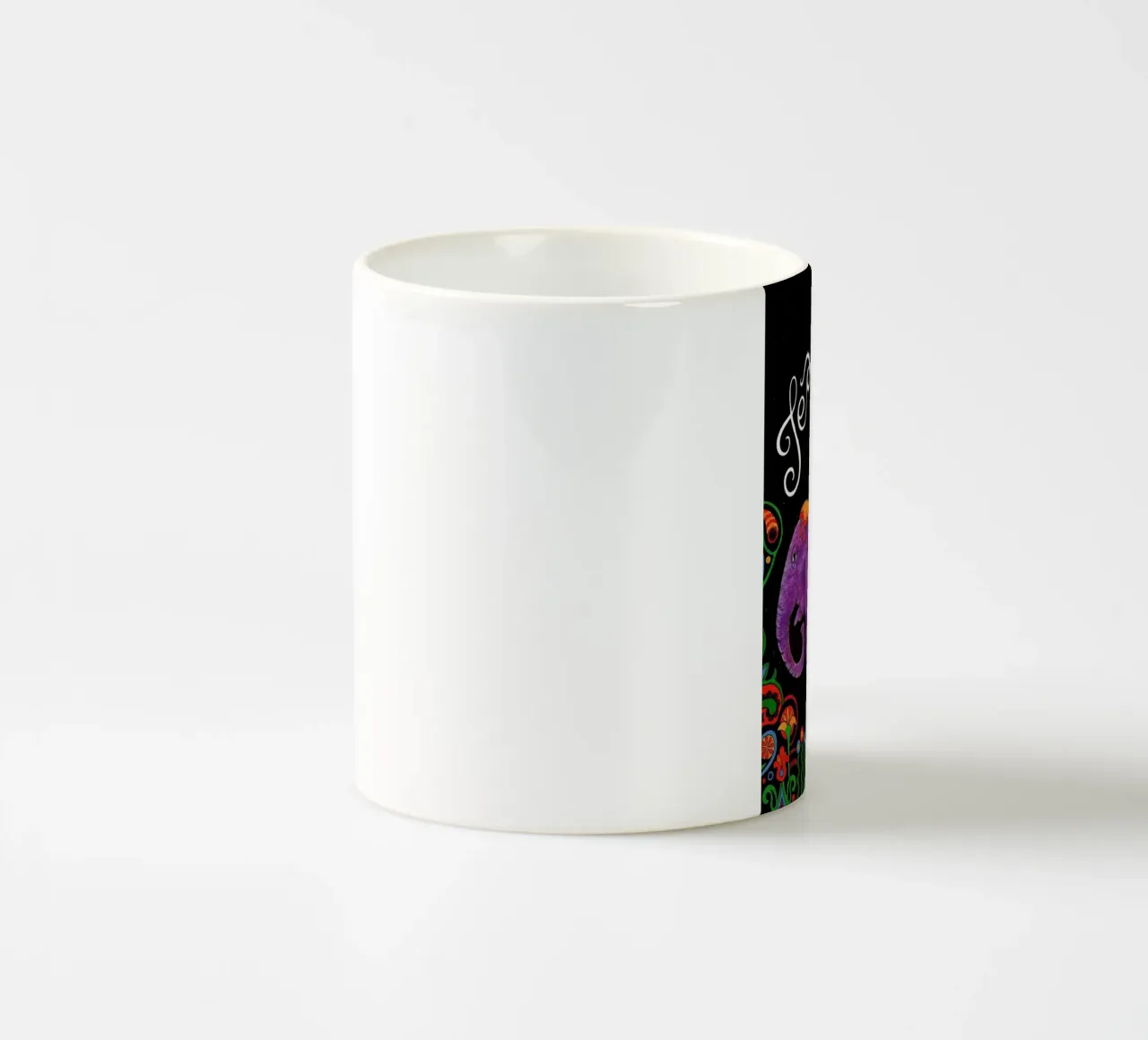 India ceramic mug by Simboli Design
