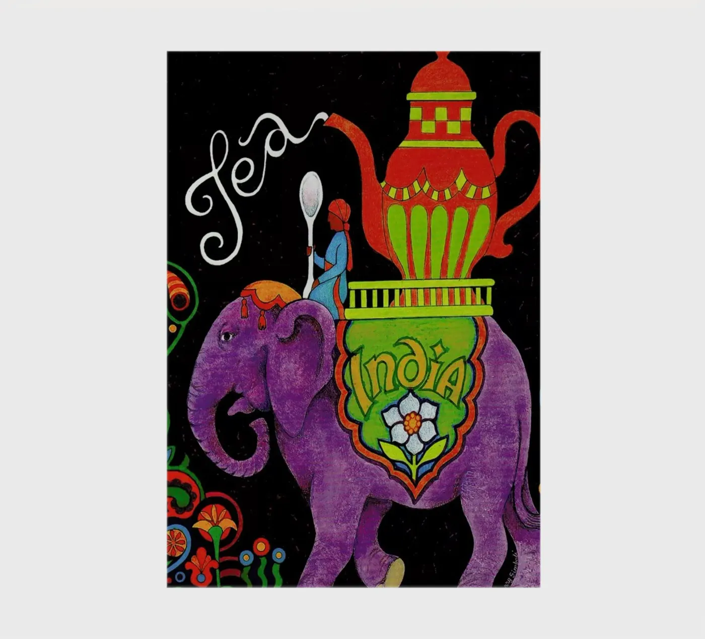 India notebook by Simboli Design