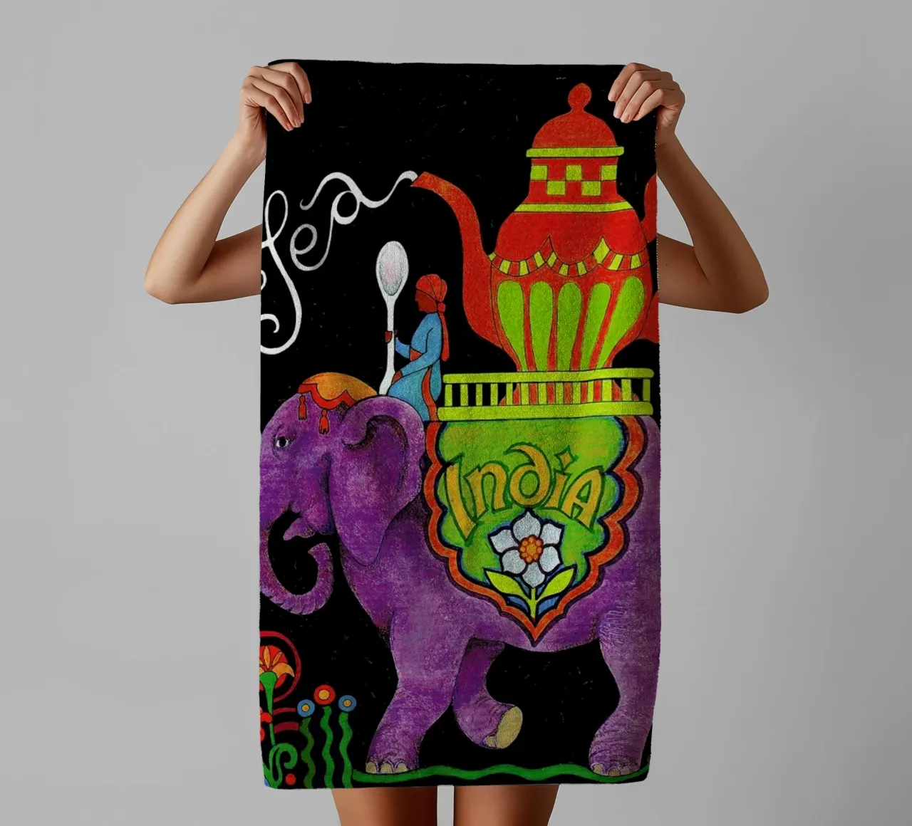 India badhanddoek van Simboli Design