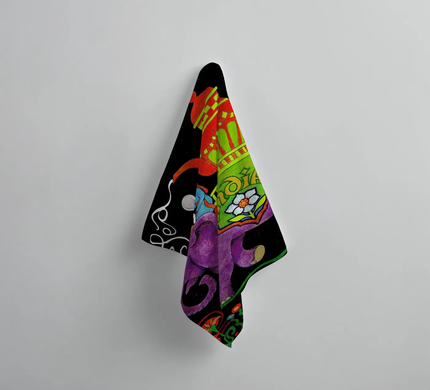 India badhanddoek van Simboli Design