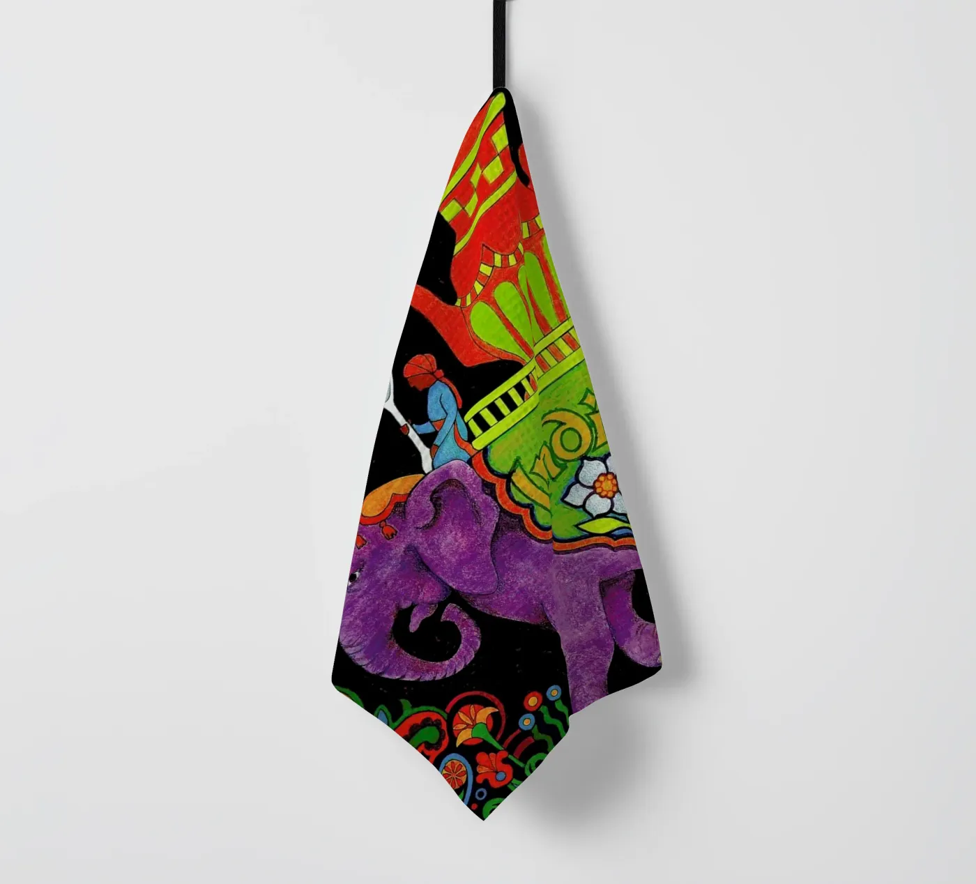 India tea towel by Simboli Design