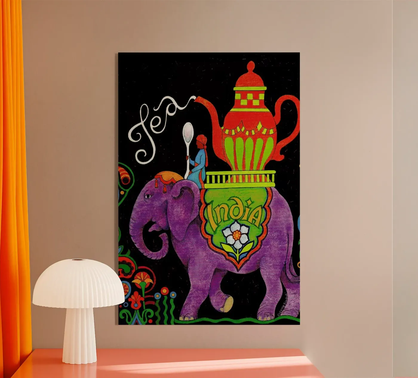 India plexiglas de Simboli Design