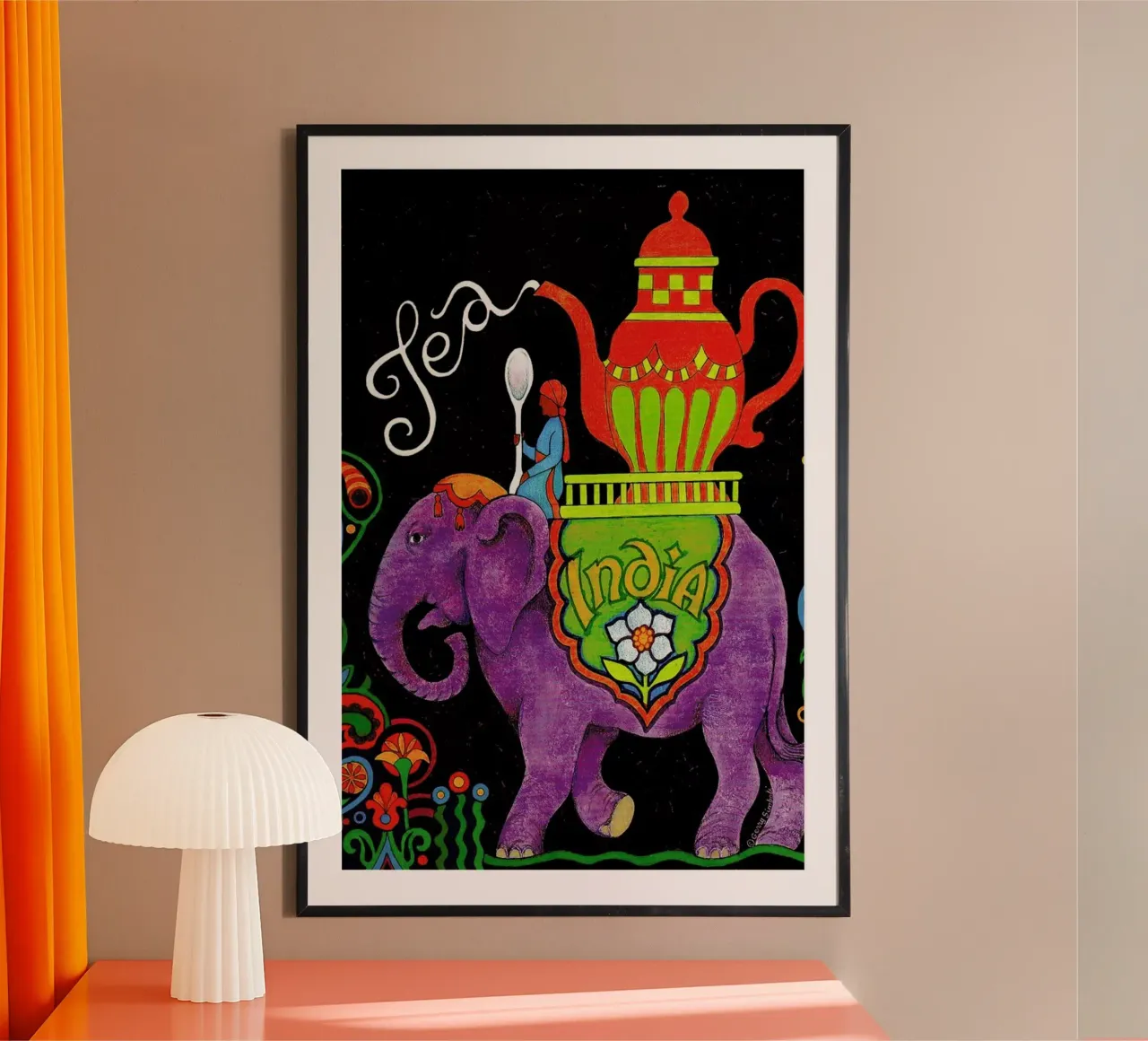 India poster da Simboli Design