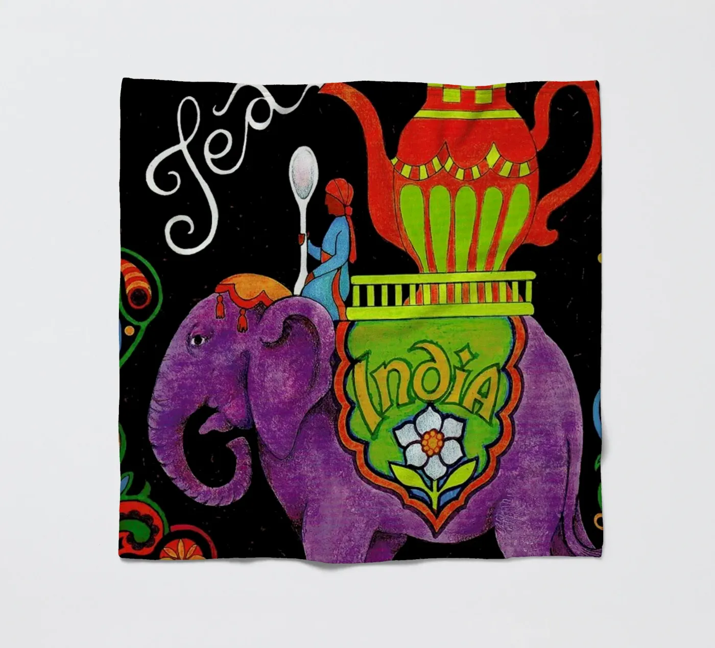 India Fleecedecke von Simboli Design