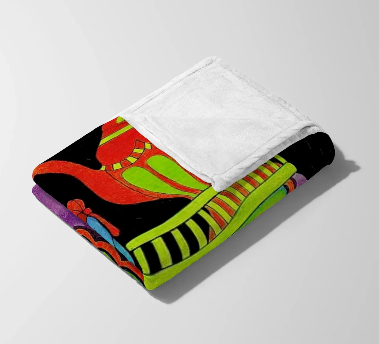 India fleecedeken van Simboli Design