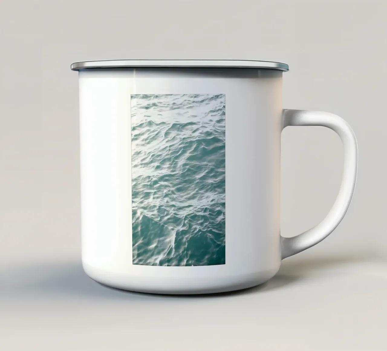 Oceano 31 tazza in smalto da amini54