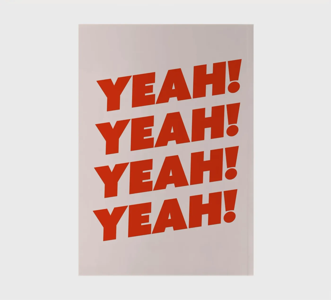 Yeah! notebook by Paigaam Studio