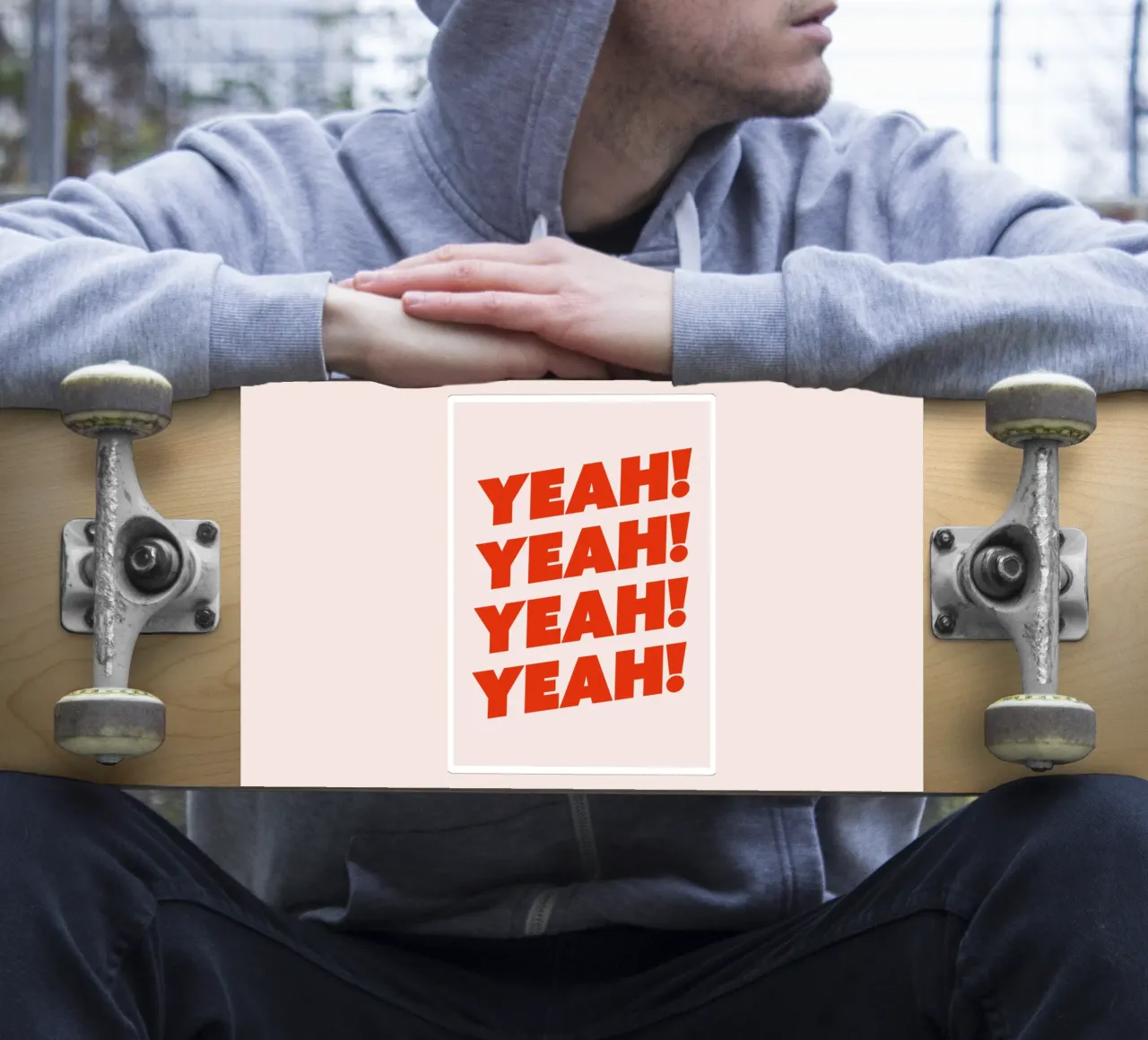 Yeah! sticker by Paigaam Studio