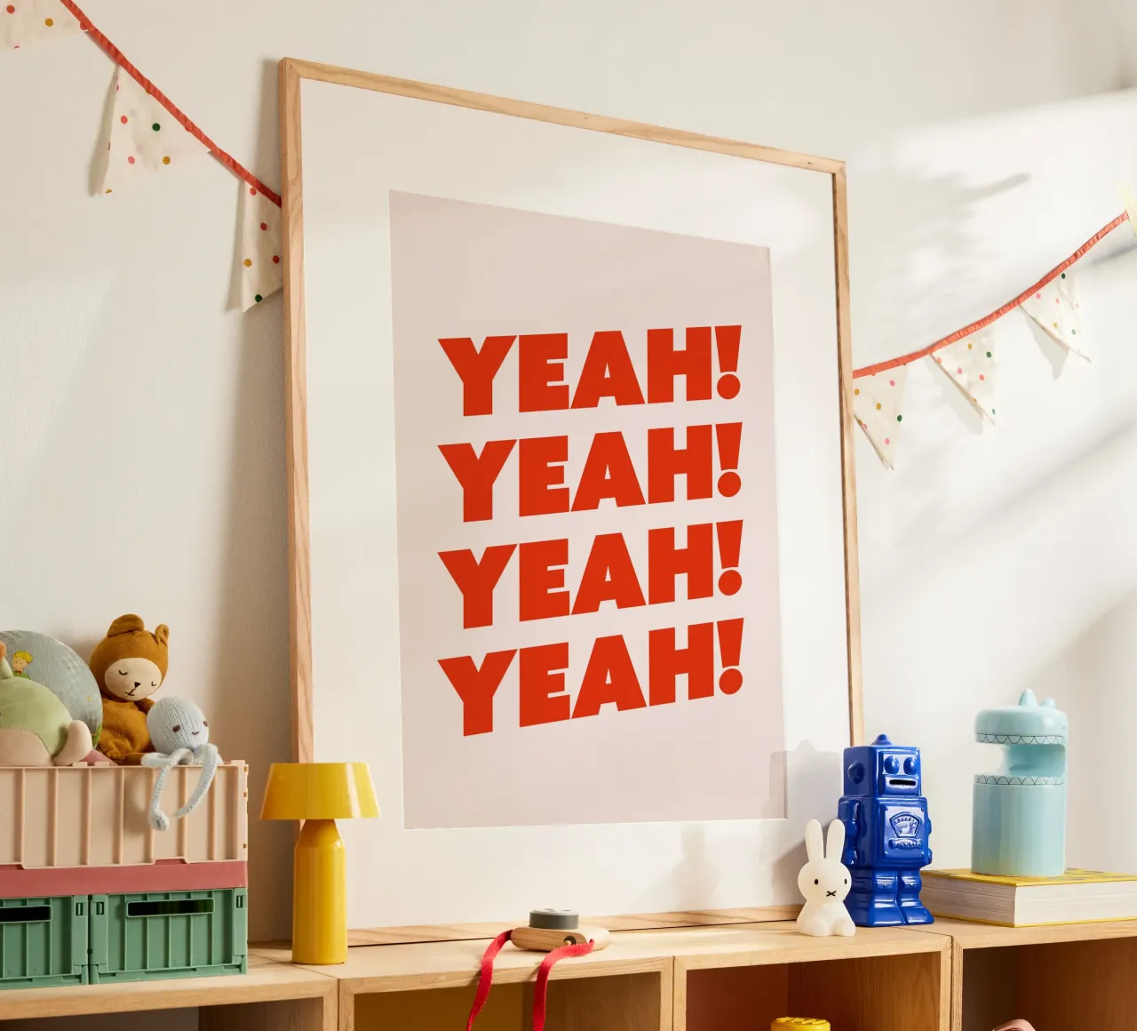 Yeah! poster by Paigaam Studio