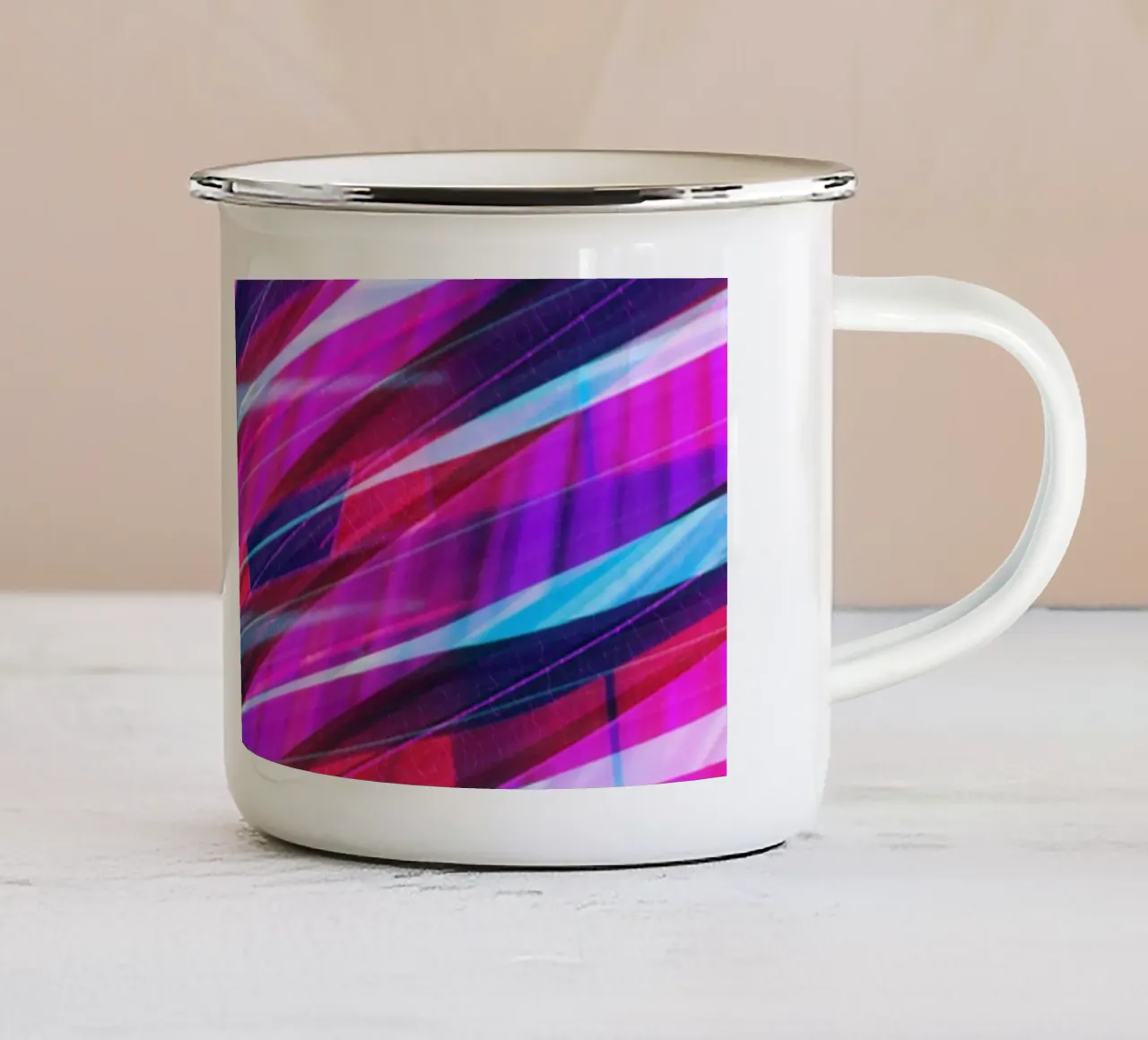 Palm Vibe 01 tazza in smalto da amini54