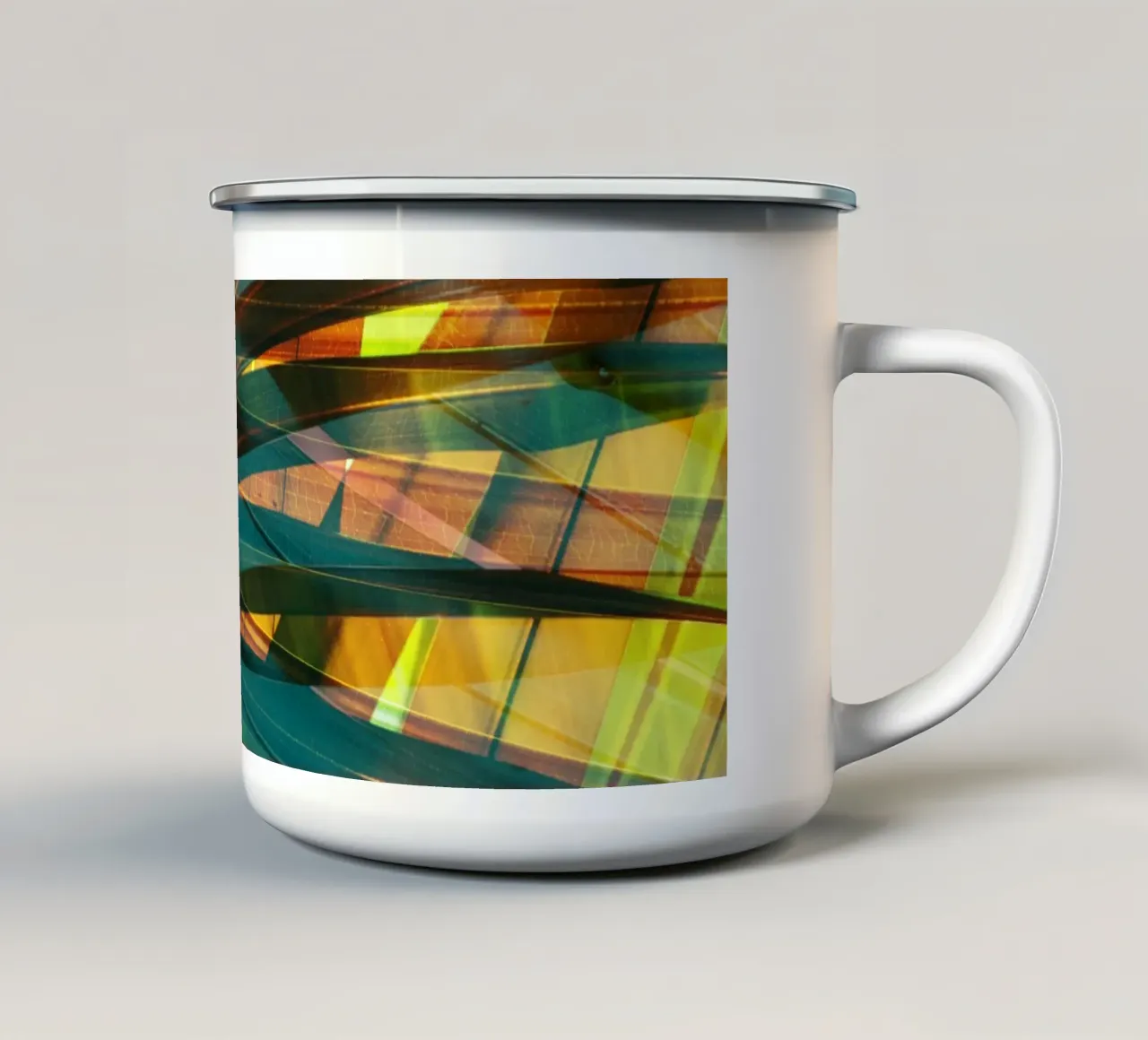 Palm Vibe 03 taza de esmalte de amini54