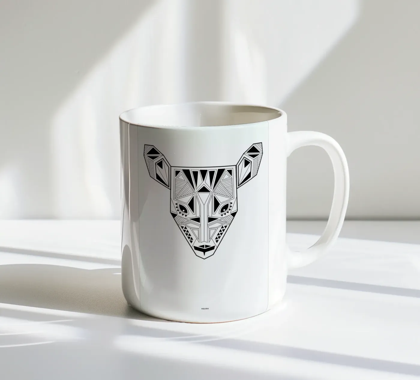 Deer ceramic mug by Iglou