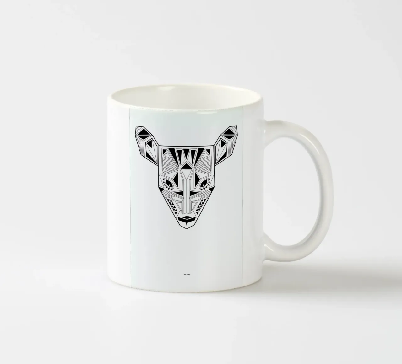 Deer ceramic mug by Iglou