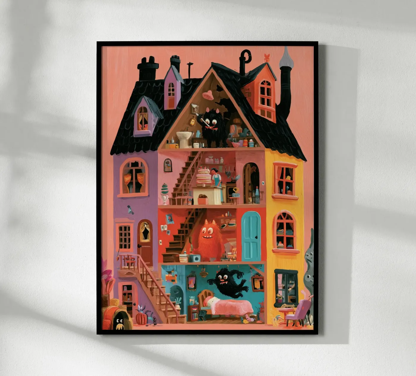 Monster House poster da Zuno