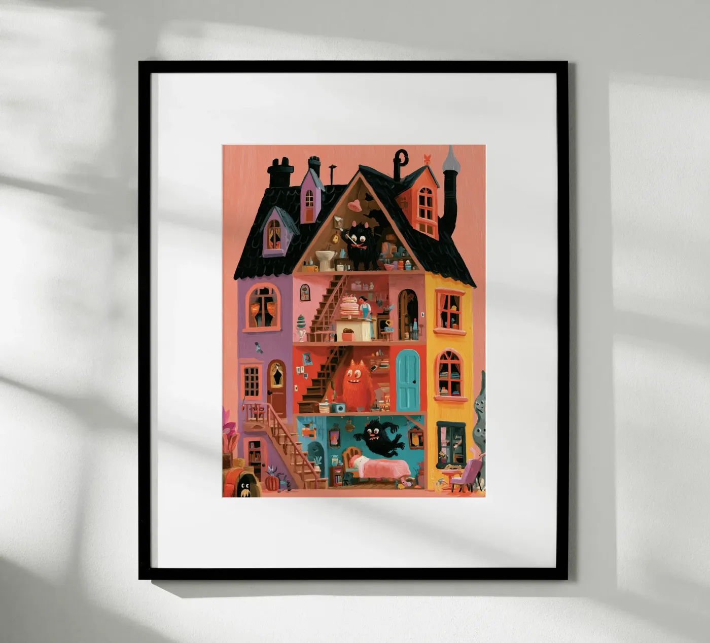 Monster House poster da Zuno