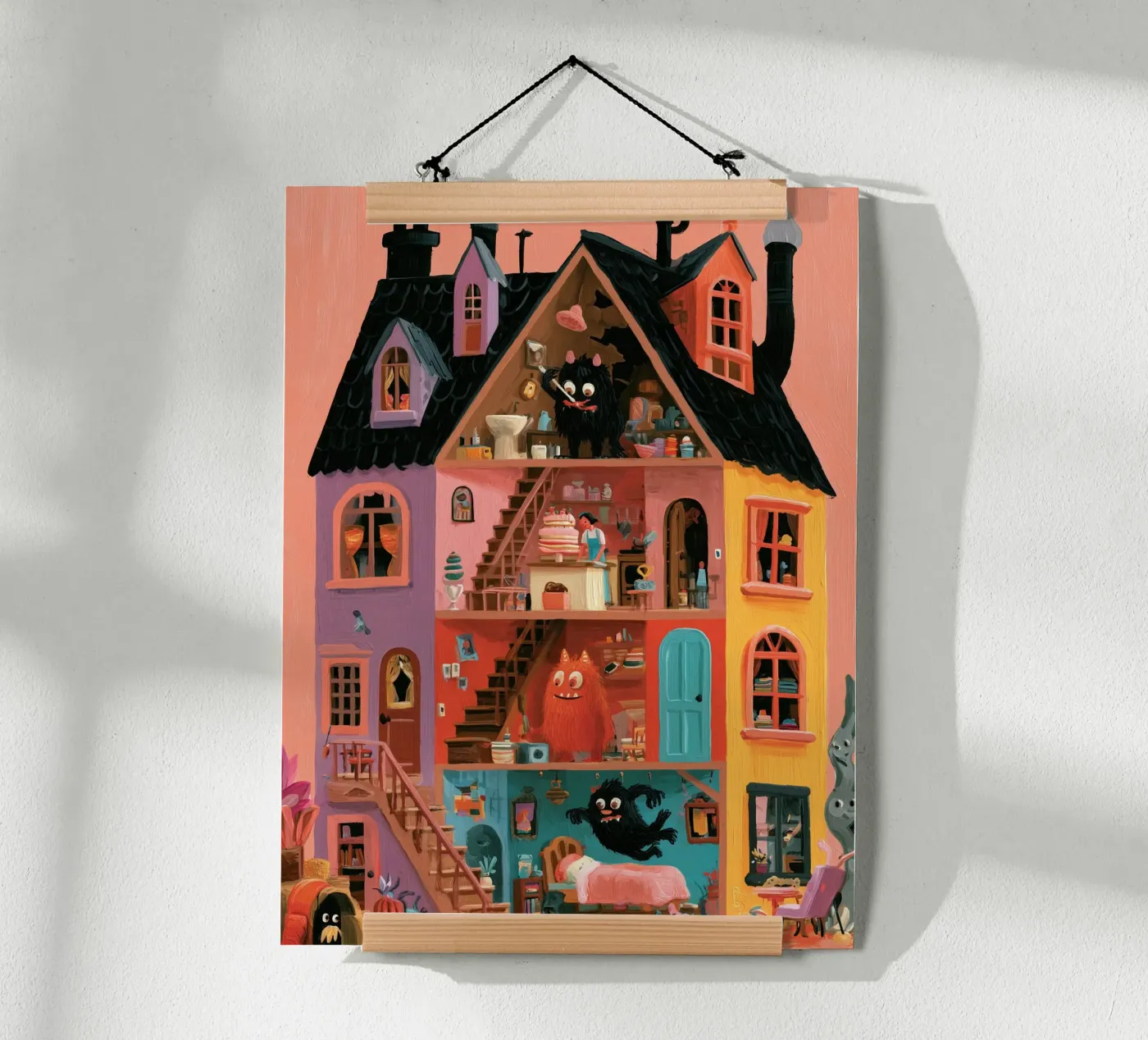 Monster House poster da Zuno