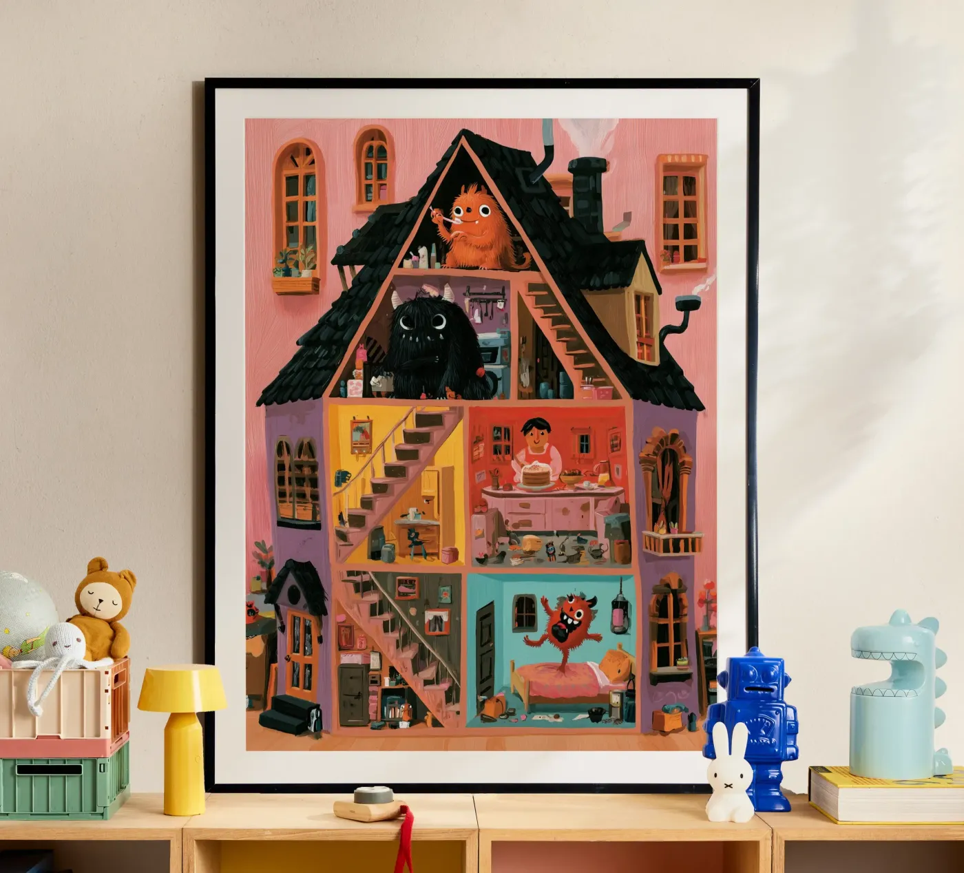 Monster House poster da Zuno