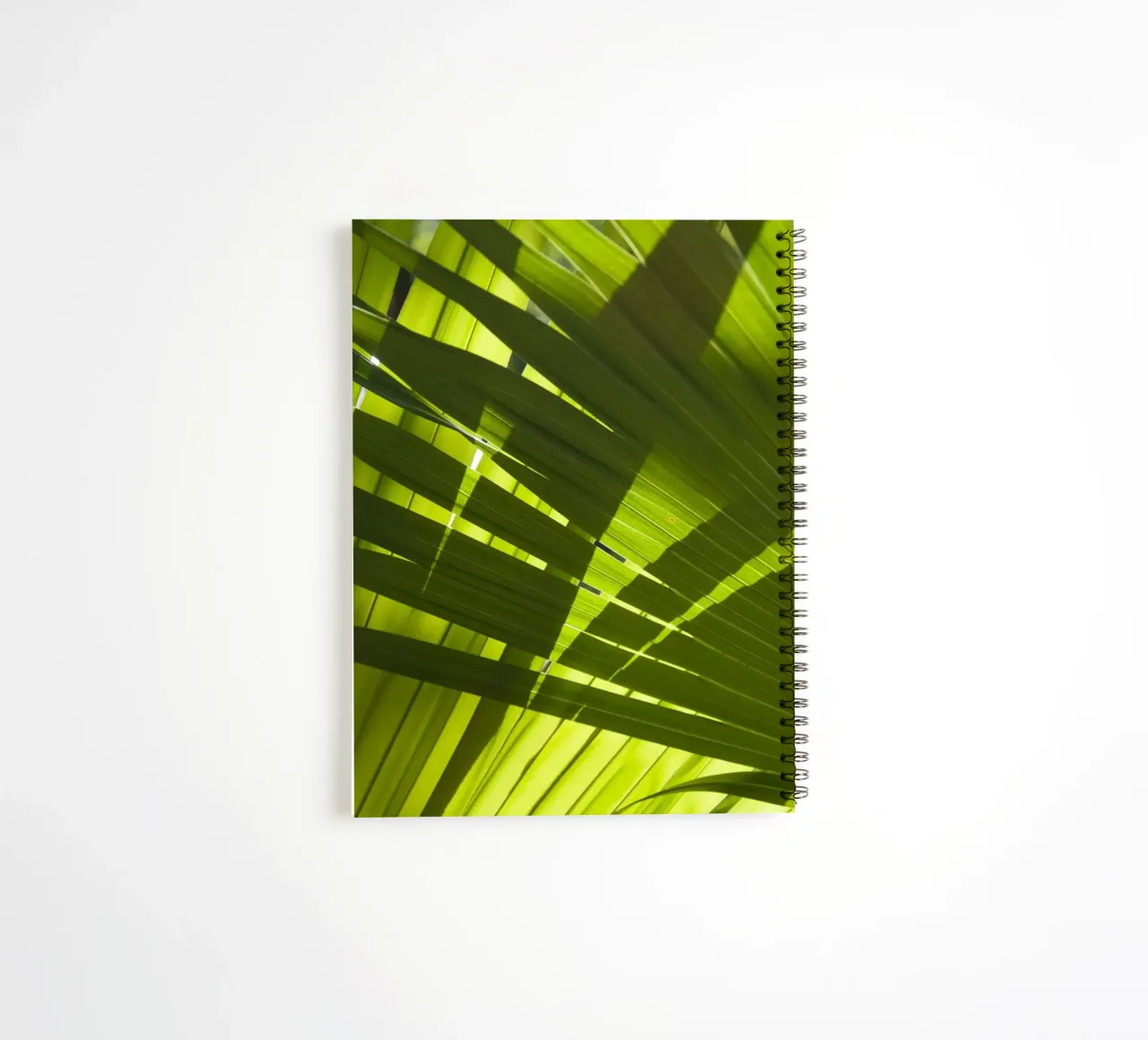 Palm Shadow 02 spiral notebook by amini54