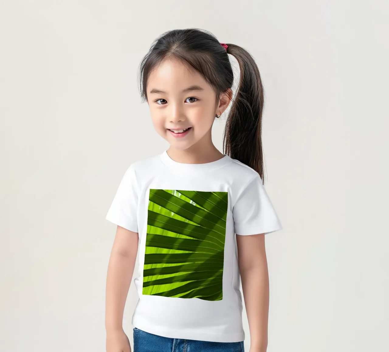 Palm Shadow 03 kids t-shirt by amini54