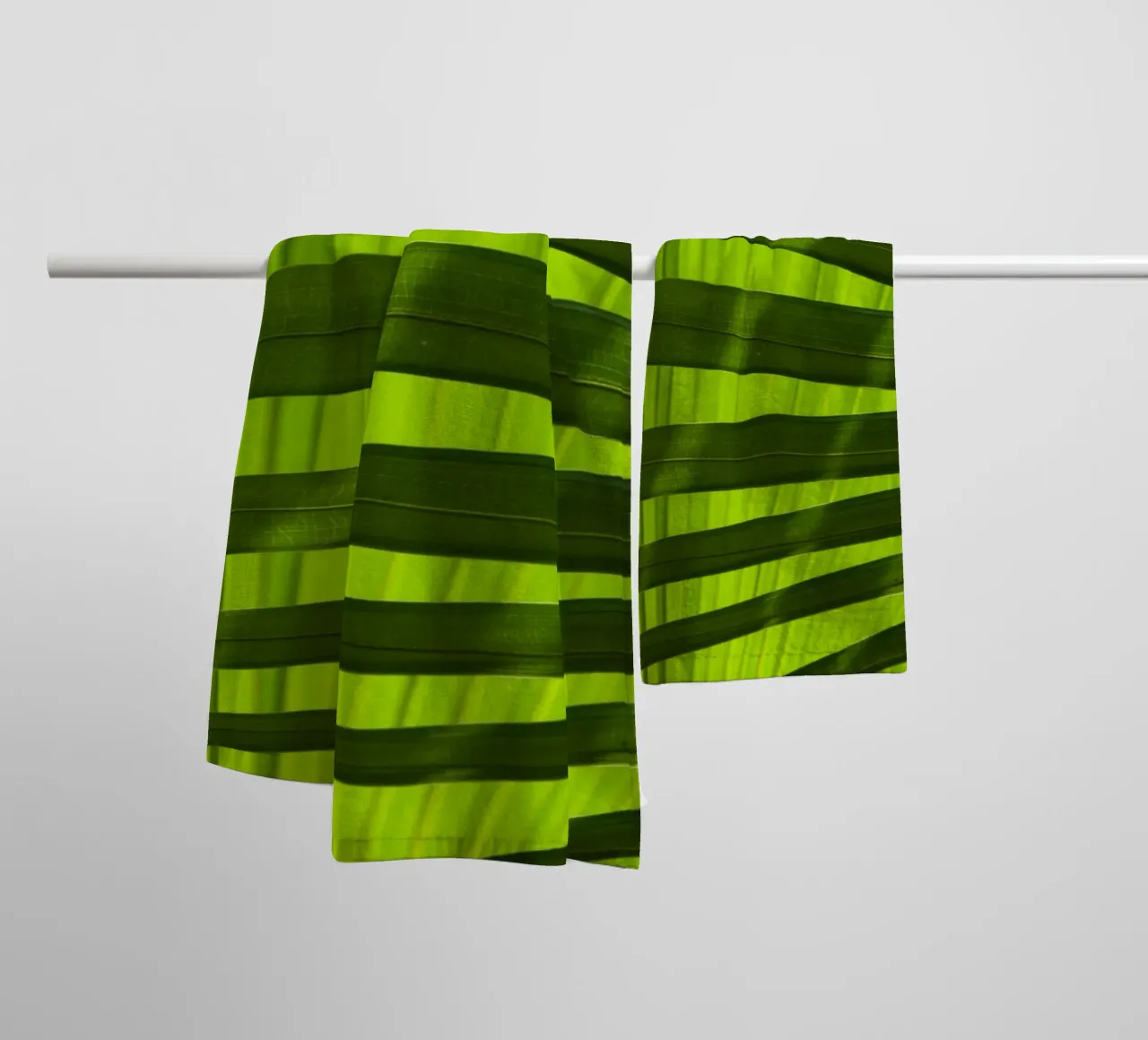 Palm Shadow 03 towel by amini54