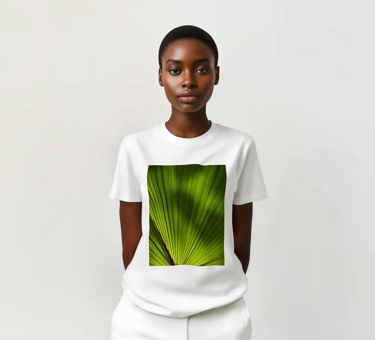 Palm Shadow 04 t-shirt by amini54