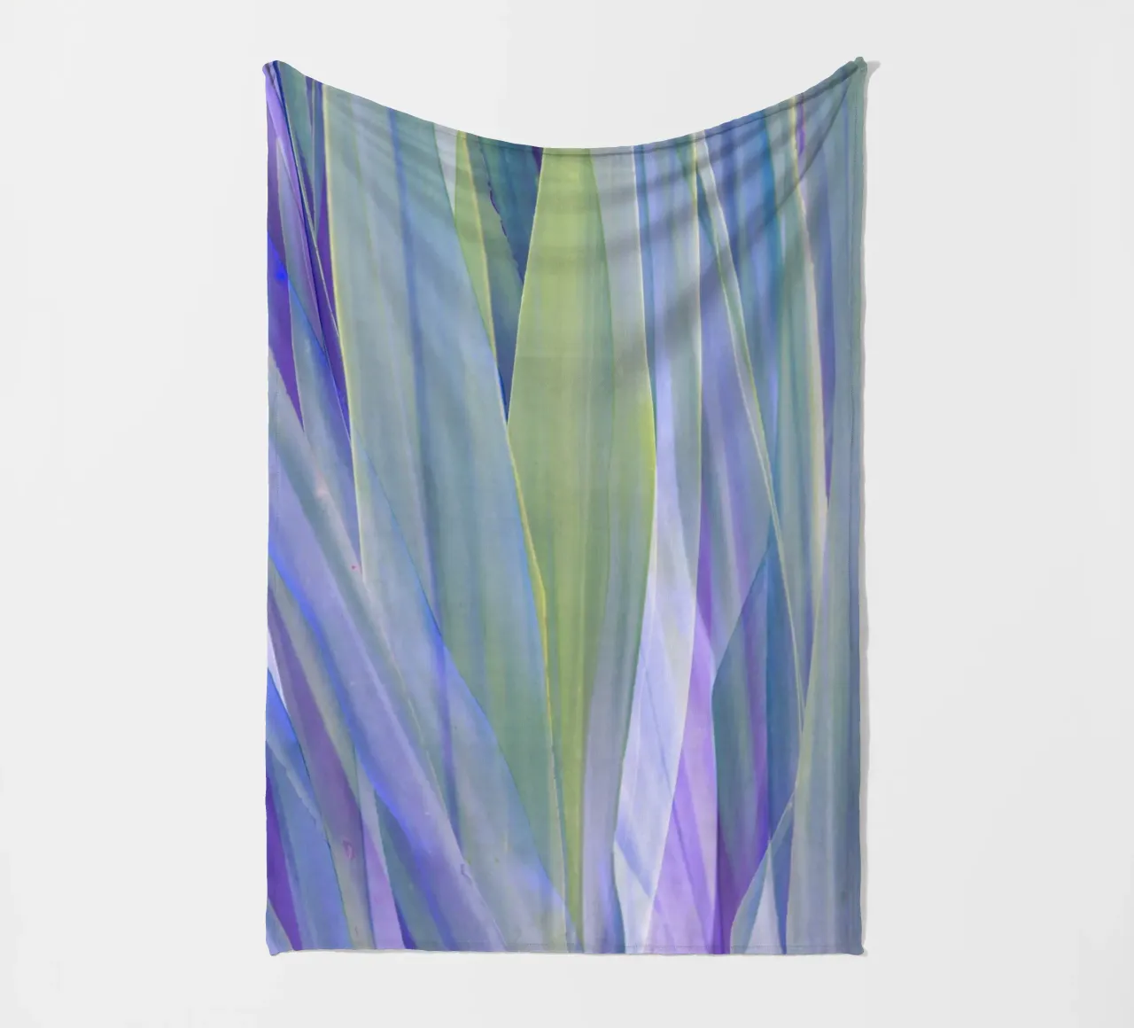 Palm Vibe 04 fleece blanket by amini54