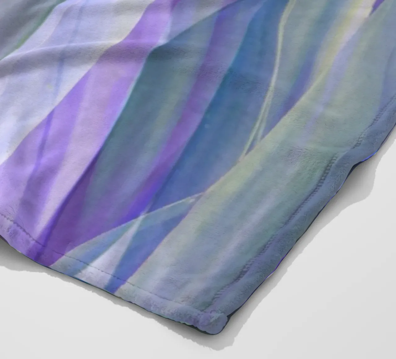Palm Vibe 04 fleece blanket by amini54