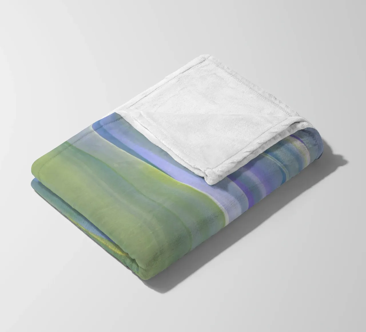 Palm Vibe 04 fleece blanket by amini54