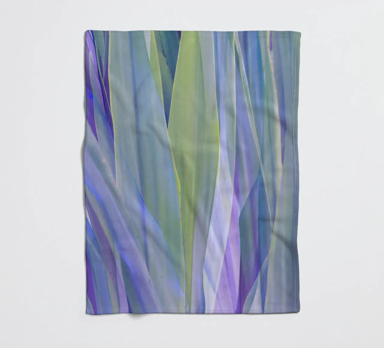 Palm Vibe 04 fleece blanket by amini54