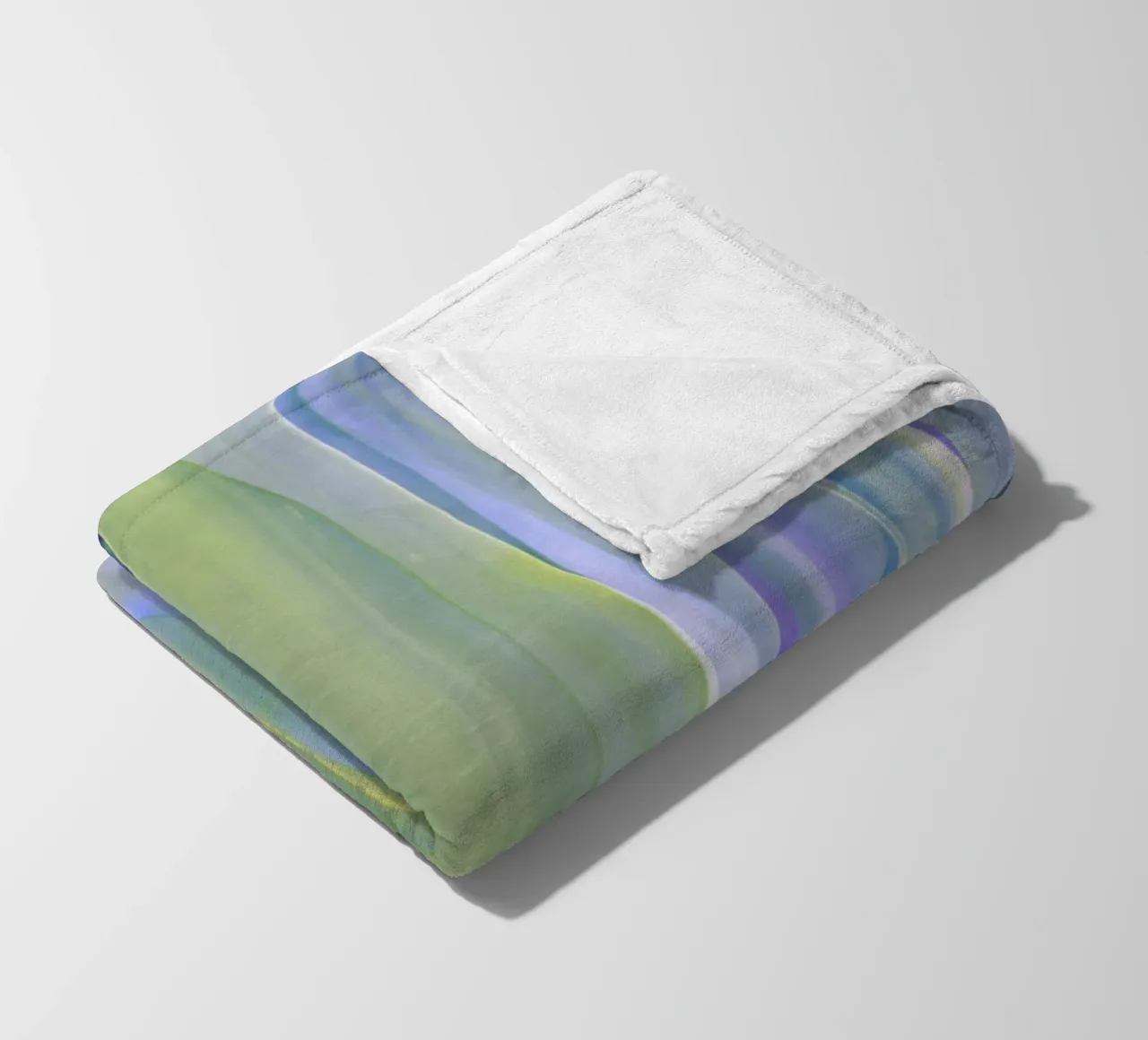 Palm Vibe 04 fleece blanket by amini54