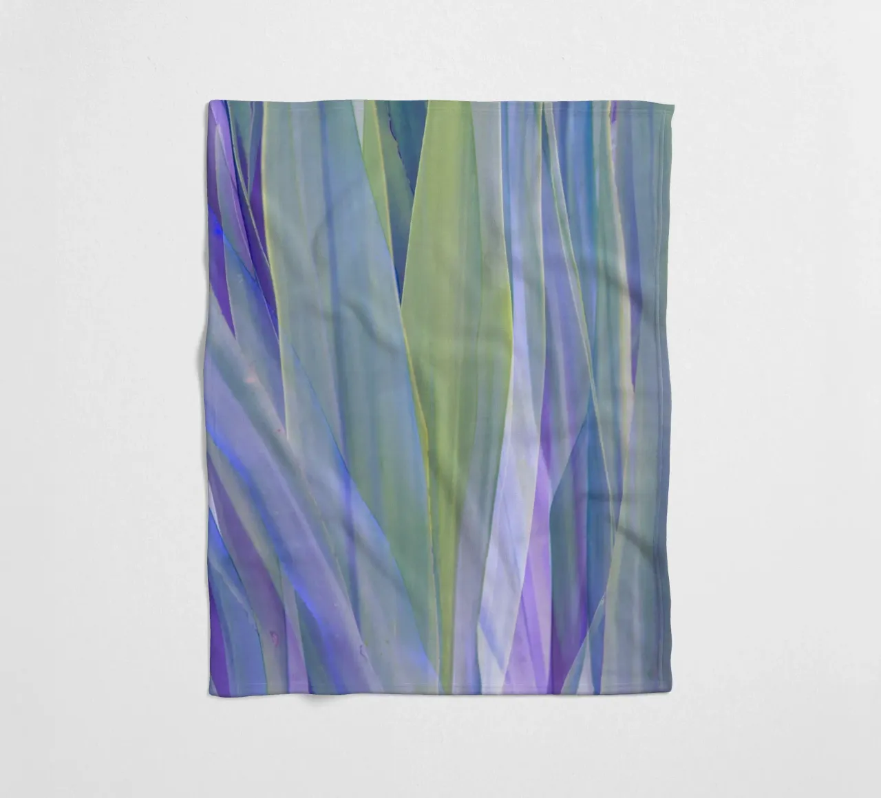 Palm Vibe 04 fleece blanket by amini54
