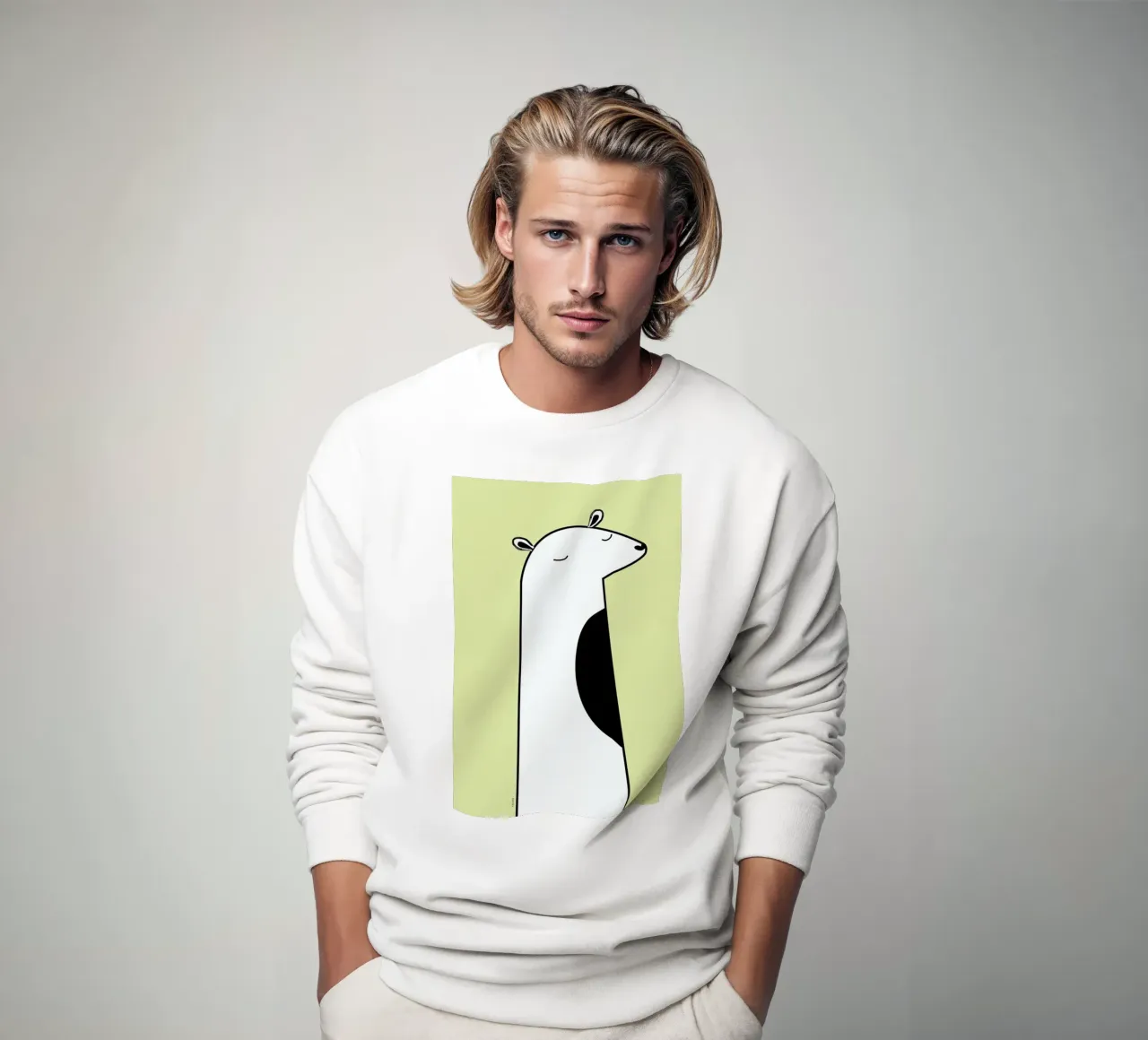 Sleepy sweatshirt van Iglou