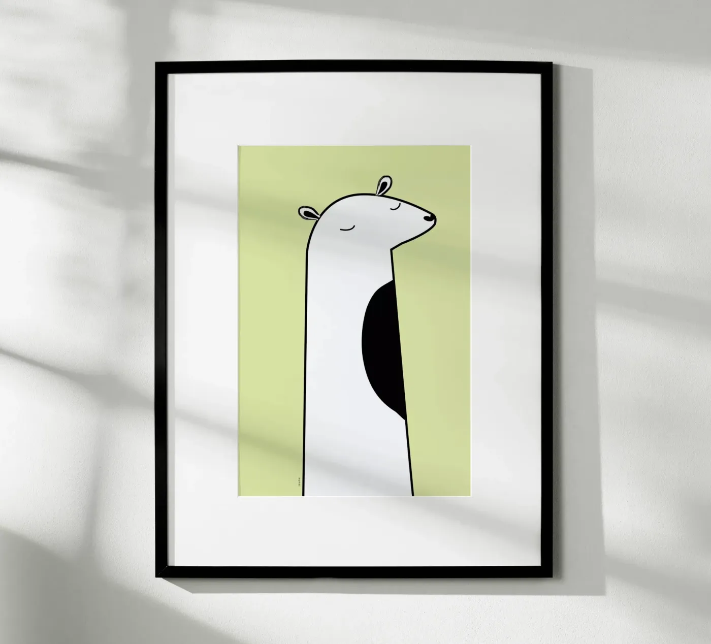 Sleepy poster van Iglou