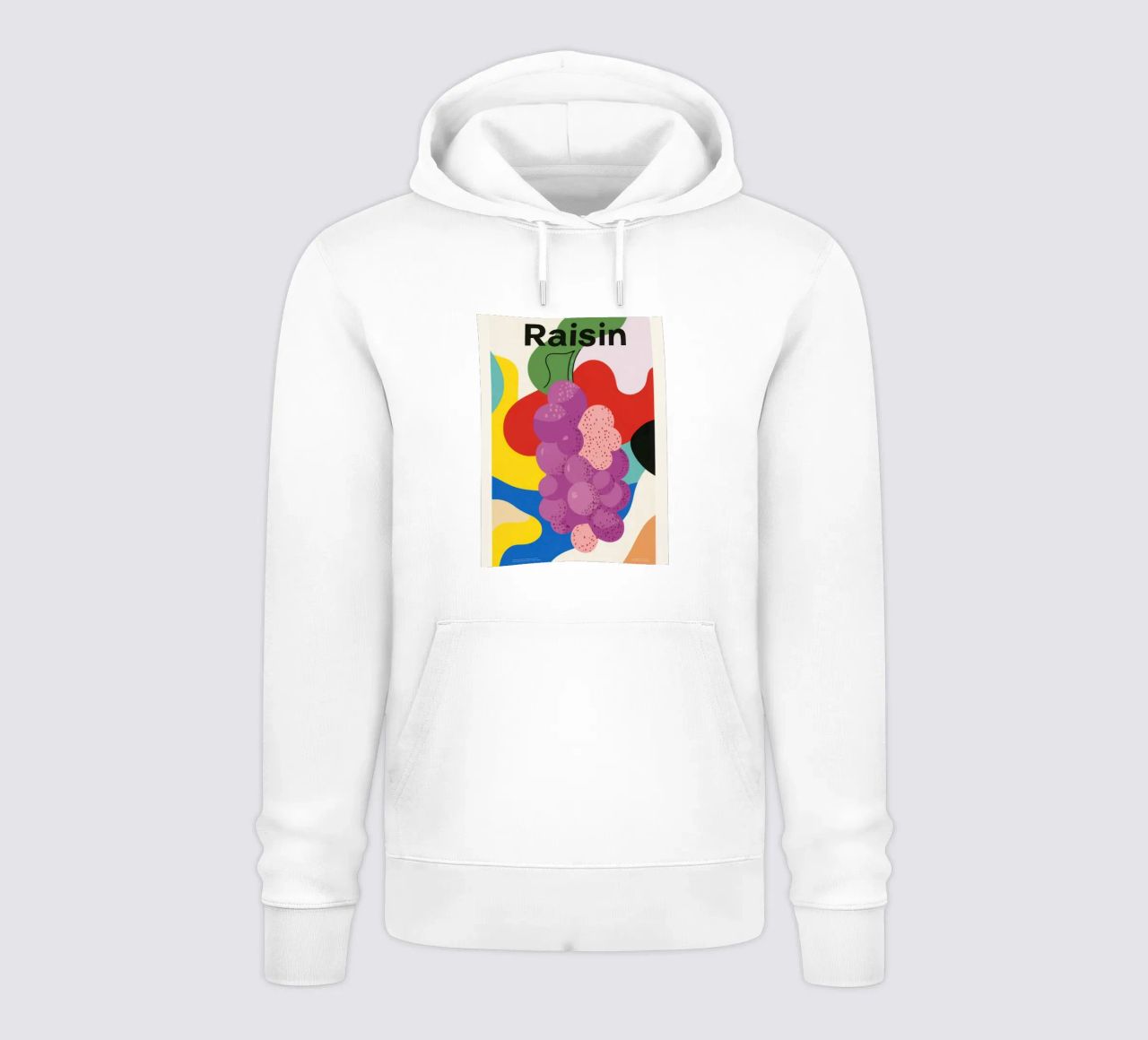 Uva colorata felpa con cappuccio da Pop and Fruits - Affiches & posters
