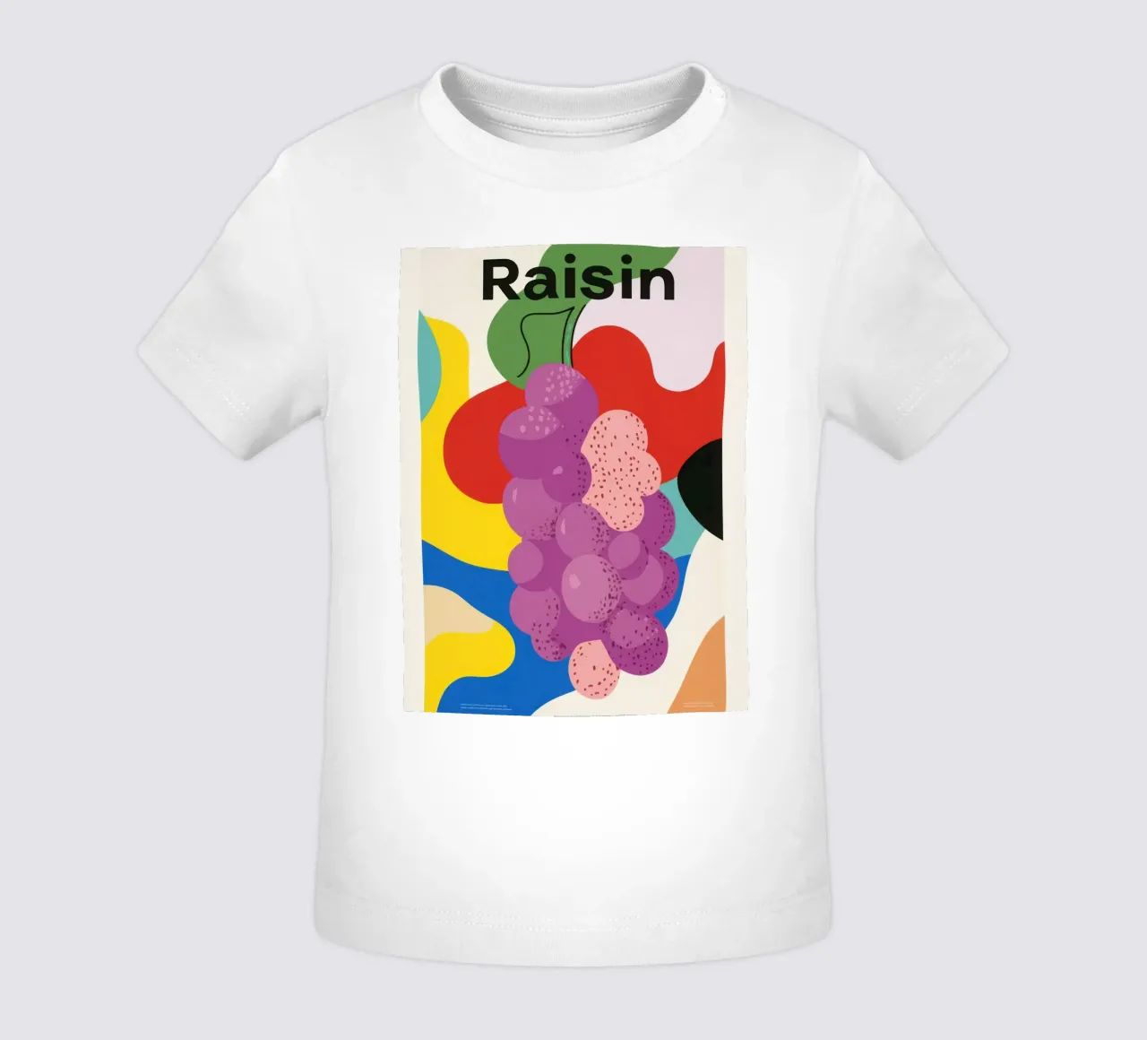 Raisin Coloré t-shirt pour bébé de Pop and Fruits - Affiches & posters