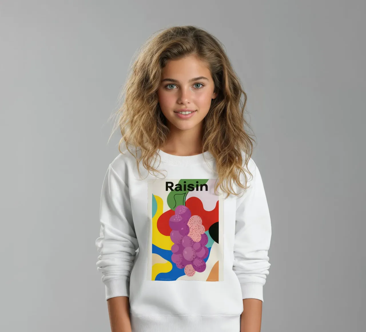 Uvas de colores sudadera para niño de Pop and Fruits - Affiches & posters