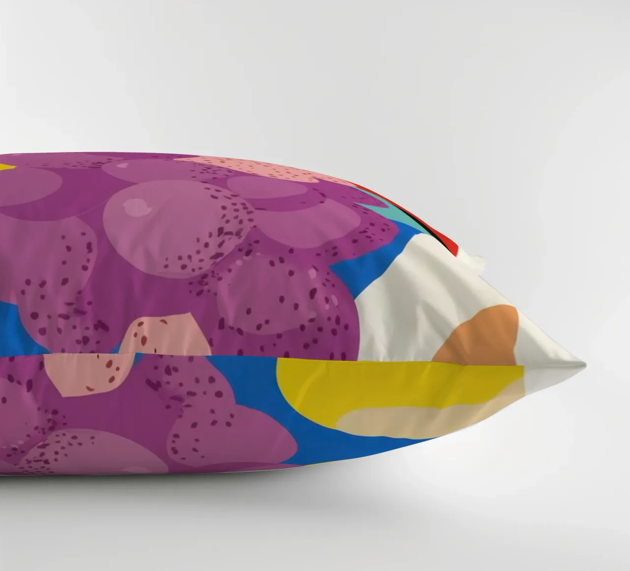 Gekleurde druiven kussen van Pop and Fruits - Affiches & posters