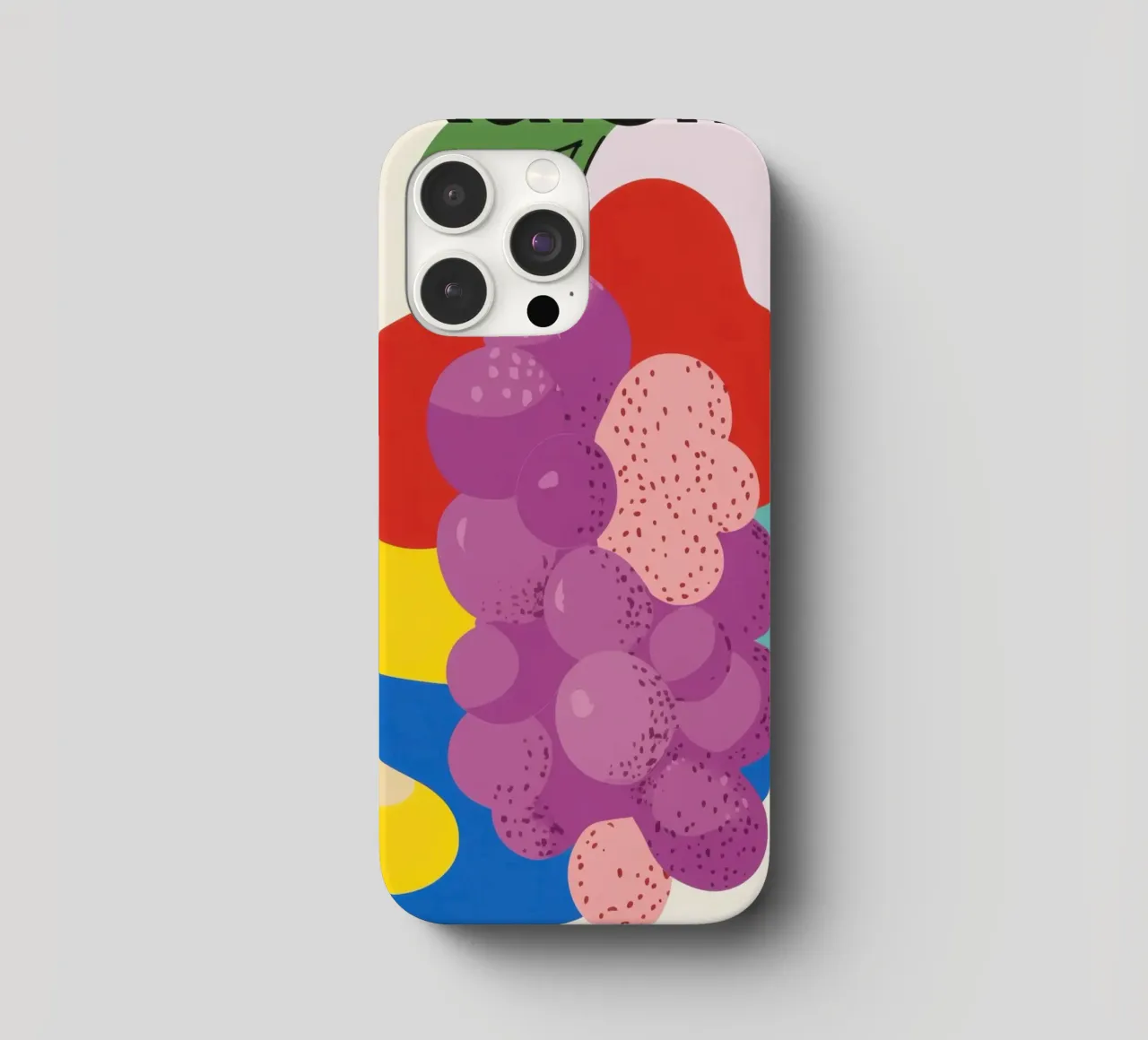 Uva colorata cover iphone da Pop and Fruits - Affiches & posters
