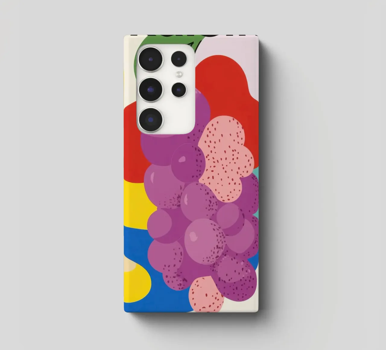 Uva colorata cover samsung da Pop and Fruits - Affiches & posters