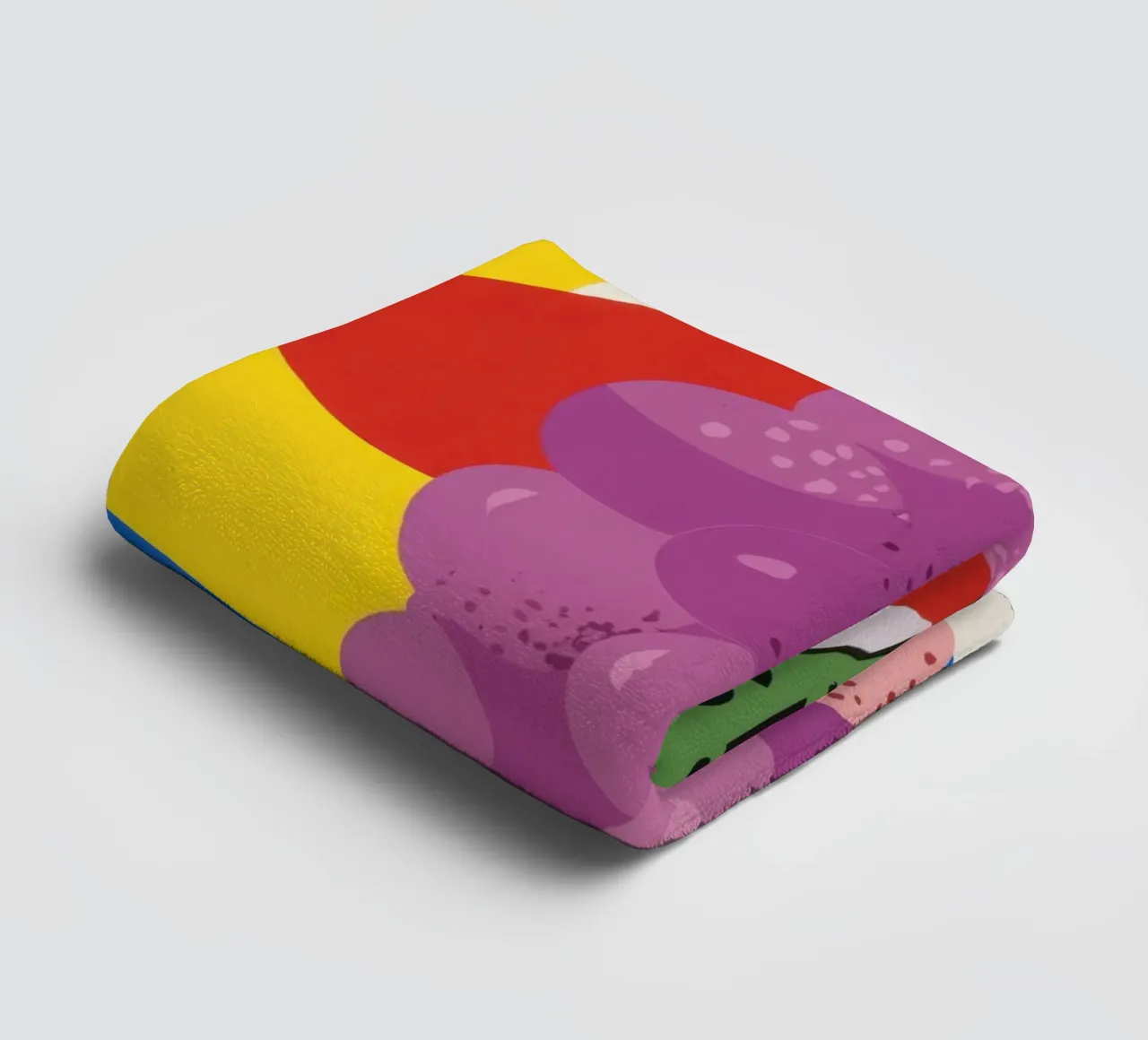 Raisin Coloré serviette de bain de Pop and Fruits - Affiches & posters