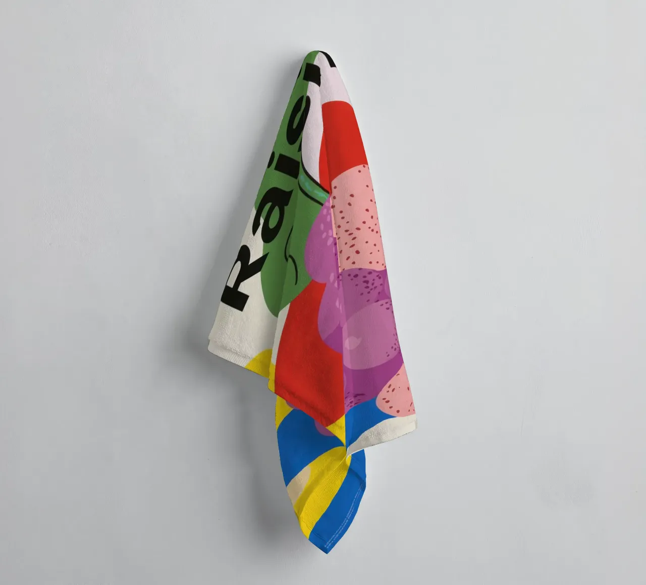 Uva colorata asciugamano da bagno da Pop and Fruits - Affiches & posters