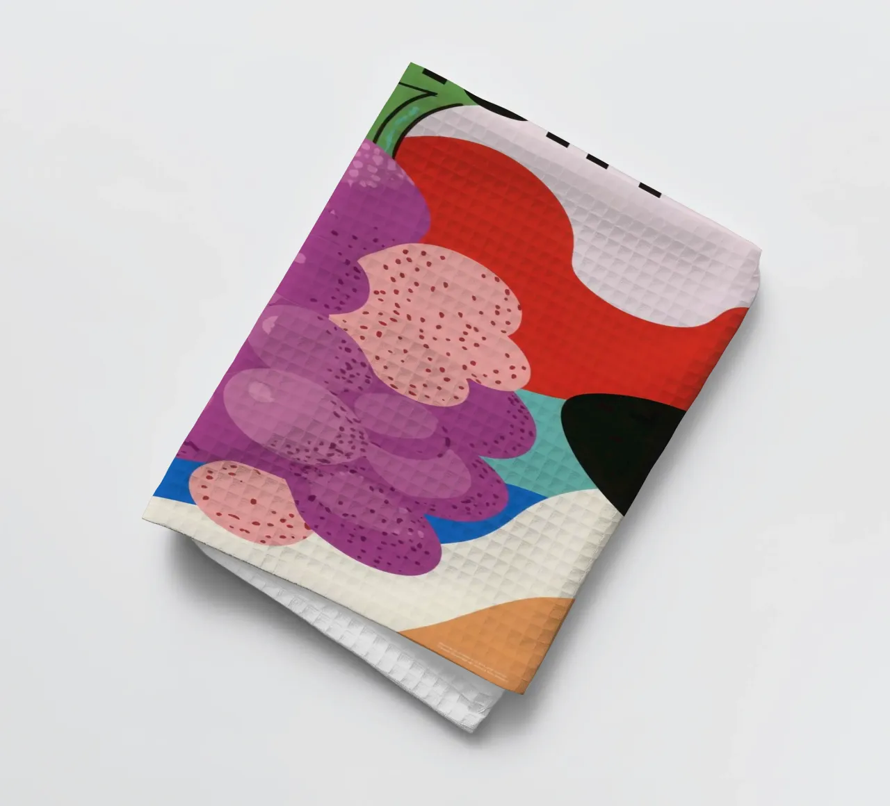 Uva colorata canovaccio da cucina da Pop and Fruits - Affiches & posters